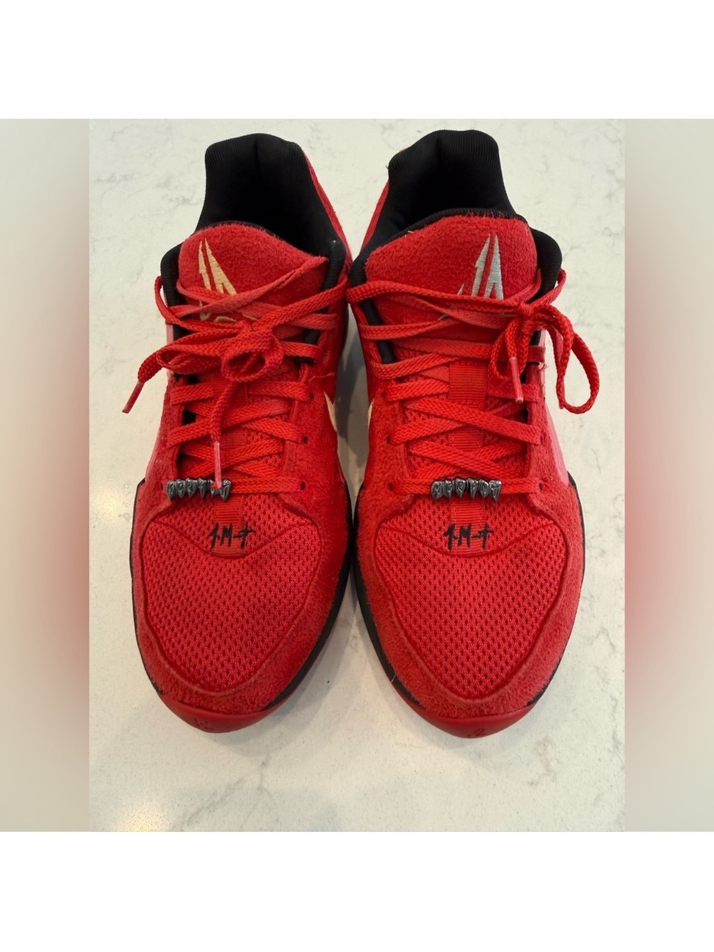 JA Morant 2 Nike Red and Black Men's Sneakers